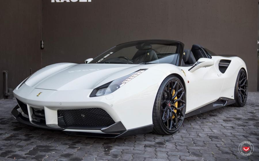 Ferrari 488 Spider by RACE! on Vossen Wheels (S17-01) '2019